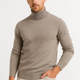 Harbour Weston Men's Virgin Wool Turtleneck Sweater - Classic Design with Comfortable Fit