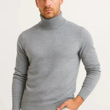 Harbour Weston Men's Virgin Wool Turtleneck Sweater - Classic Design with Comfortable Fit