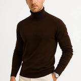 Harbour Weston Men's Virgin Wool Turtleneck Sweater - Classic Design with Comfortable Fit