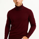 Harbour Weston Men's Virgin Wool Turtleneck Sweater - Classic Design with Comfortable Fit