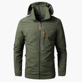 Men's Hooded Softshell Outdoor Jacket