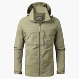 Men's Hooded Softshell Outdoor Jacket