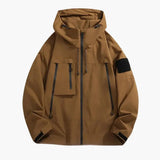 Men's Hooded Softshell Outdoor Jacket