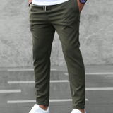 Men's Slim Fit Casual Chino Trousers