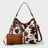 Women's Signature Brown Leather Bag