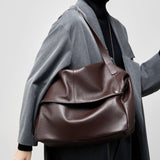 Women's Signature Black Leather Bag