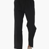 Men's High Waist Straight Leg Dress Trousers