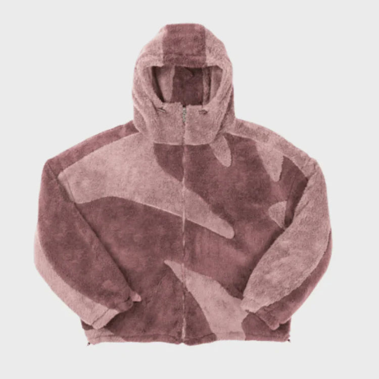 Men's Color Block Hooded Windbreaker Jacket