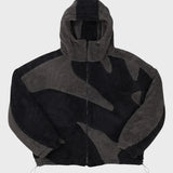 Men's Color Block Hooded Windbreaker Jacket
