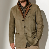 Men's Layered Collar Casual Blazer