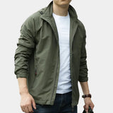 Men's Lightweight Hooded Zip Jacket