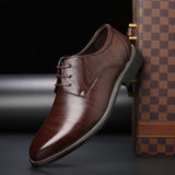 Men's Leather Oxford Dress Shoes