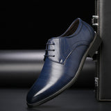 Men's Leather Oxford Dress Shoes