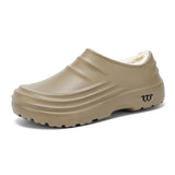 Men's Fleece Lined Slip-On Clogs