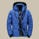 Men's Hooded Waterproof Thermal-Lined Winter Jacket