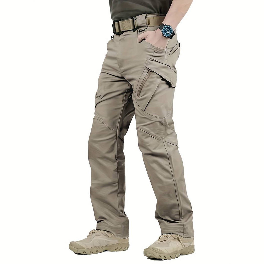 Men's Tactical Outdoor Trousers with Multiple Pockets