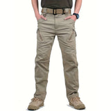 Men's Tactical Outdoor Trousers with Multiple Pockets