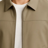 Men's Zip Front Harrington Jacket