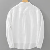 Harbour Weston | Cotton-Linen Blend Popover Shirt