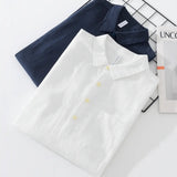 Harbour Weston | Cotton-Linen Blend Popover Shirt