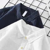 Harbour Weston | Cotton-Linen Blend Popover Shirt