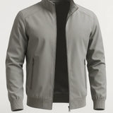 Men's Zip Front Bomber Jacket