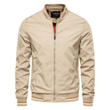 Men's Zip Front Bomber Jacket