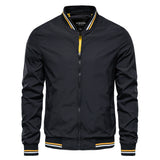 Men's Zip Front Bomber Jacket