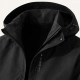 Men's Waterproof Hooded Softshell Rain Jacket