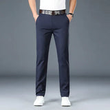 Men's Slim Fit Formal Dress Trousers