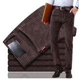 Men's Classic Straight-Fit Corduroy Trousers