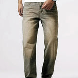 Men's Relaxed Fit Straight Leg Jeans