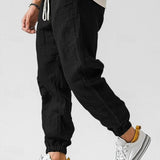 Men's Drawstring Jogger Trousers