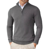 Harbour Weston Men's Slim Fit Quarter-Zip Sweater