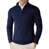Harbour Weston Men's Slim Fit Quarter-Zip Sweater