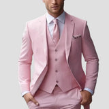 Men's Elegant Black Tailored Slim Fit Knitted Vest