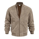 Men's Zip Front Bomber Jacket
