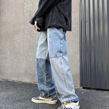 Men's Wide Leg Cargo Jeans