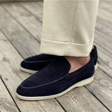 Men's Suede Slip On Loafers