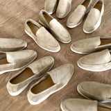 Men's Suede Slip On Loafers