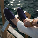 Men's Suede Slip On Loafers