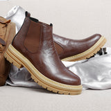 Men's Leather Chelsea Work Boots