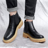 Men's Leather Chelsea Work Boots