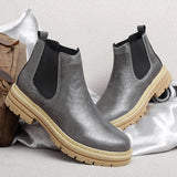 Men's Leather Chelsea Work Boots