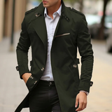 Men's Double Breasted Trench Coat