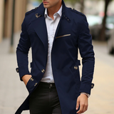 Men's Double Breasted Trench Coat