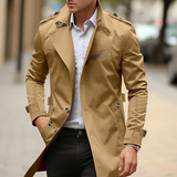 Men's Double Breasted Trench Coat