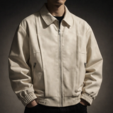 Men's Zip Front Bomber Jacket
