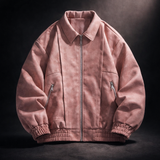 Men's Zip Front Bomber Jacket