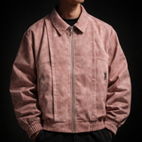 Men's Zip Front Bomber Jacket